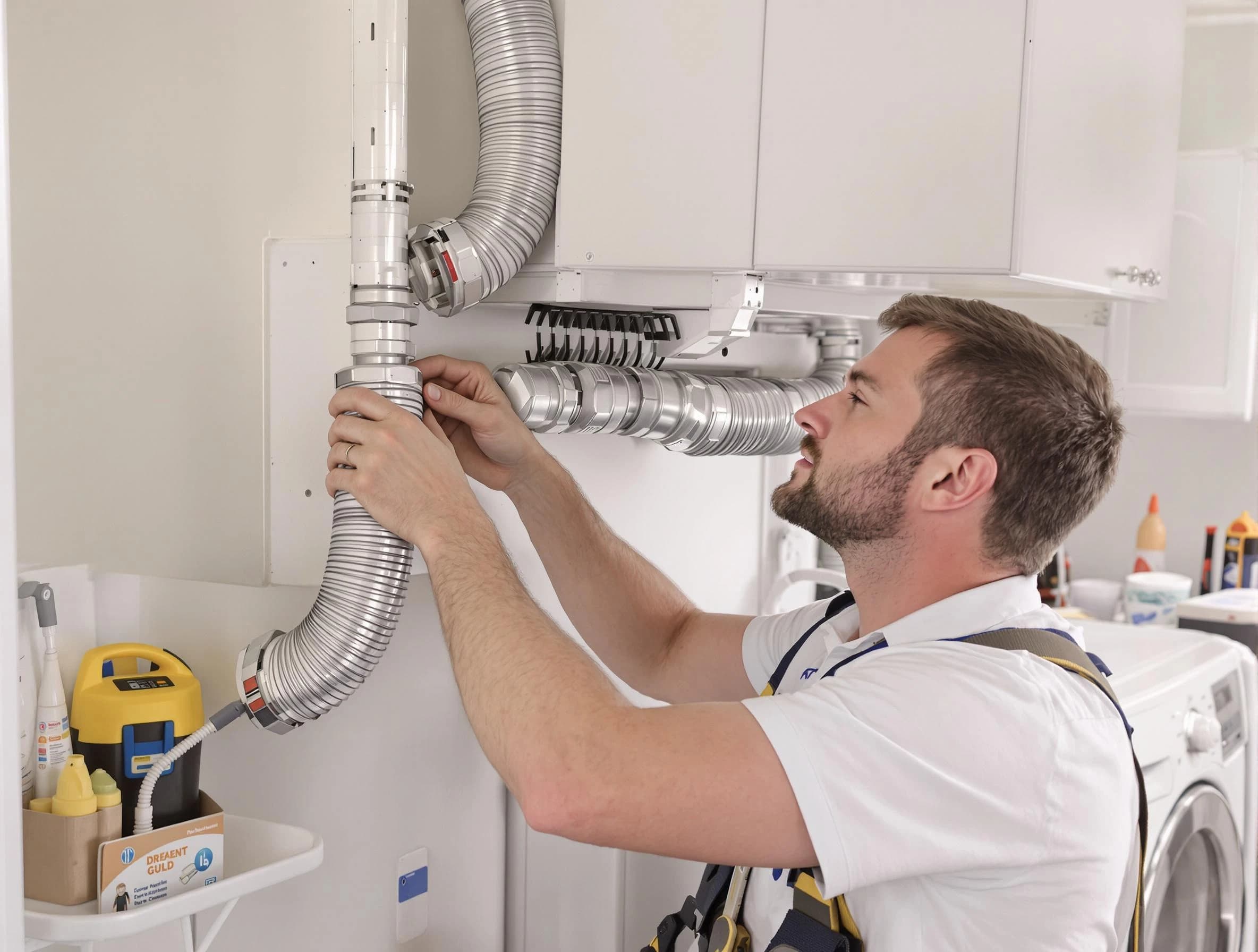 Professional dryer vent repair and installation by Youngtown Dryer Vent Cleaning in Youngtown
