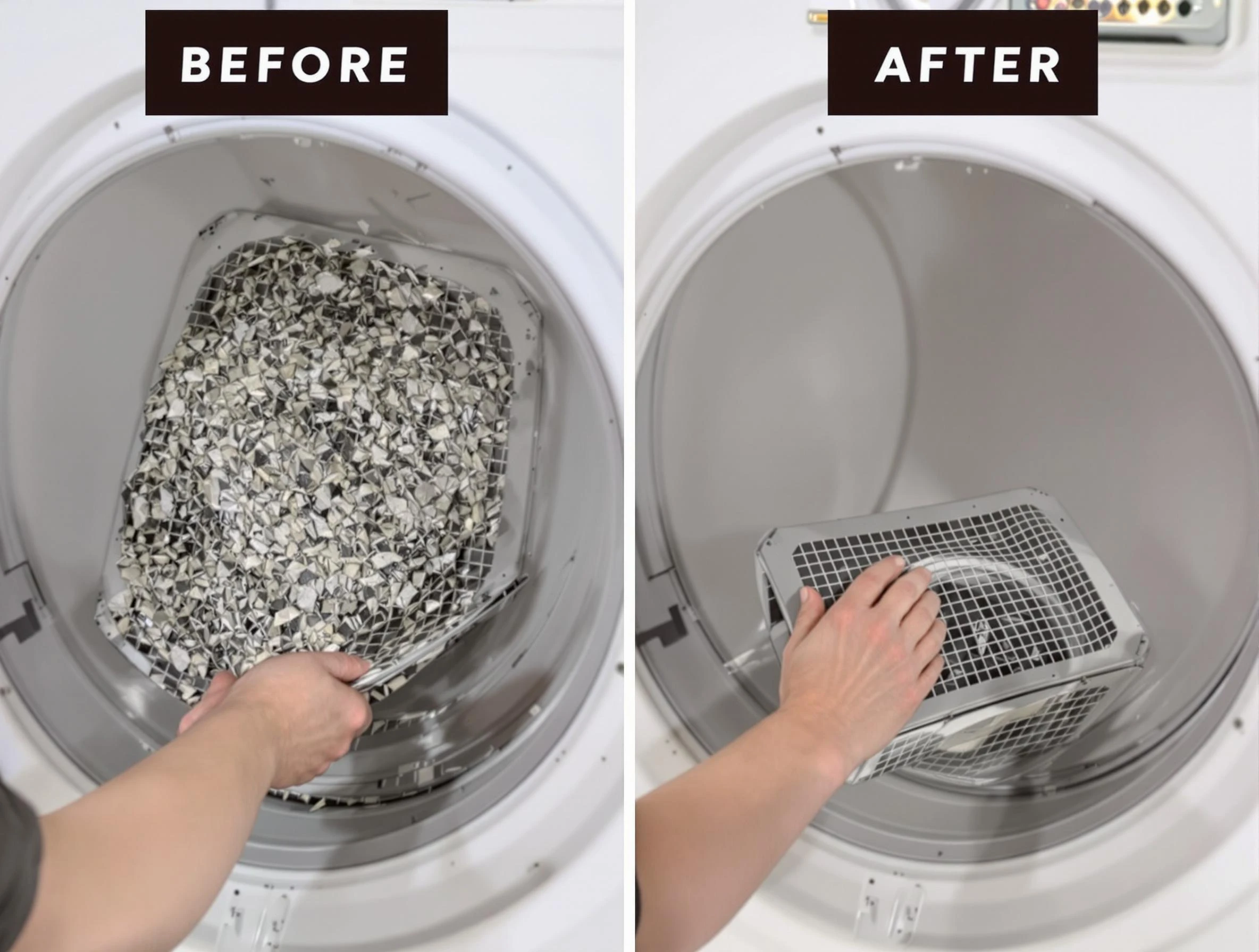 Professional lint trap cleaning by Youngtown Dryer Vent Cleaning in Youngtown