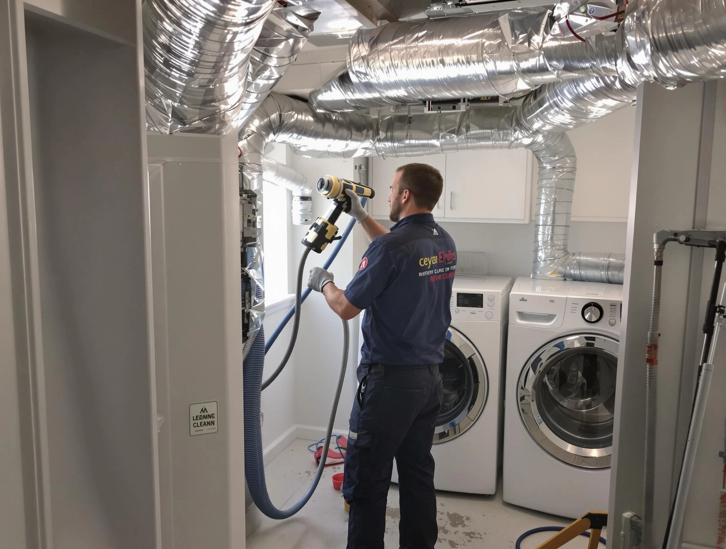 Youngtown Dryer Vent Cleaning specialist using advanced equipment for thorough duct cleaning in Youngtown