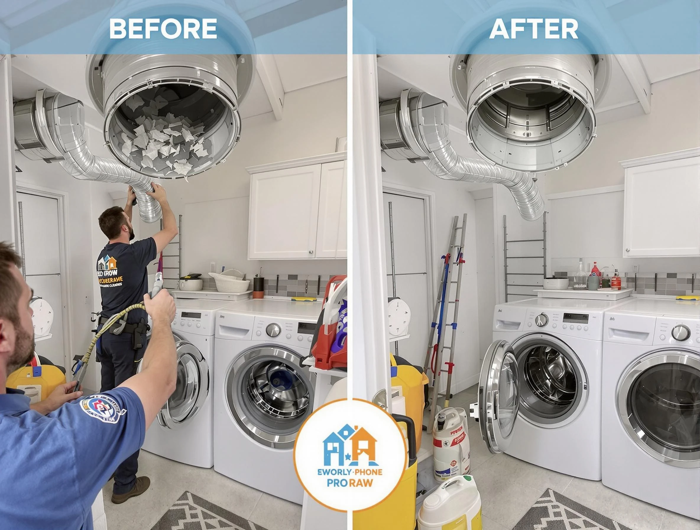 Residential dryer vent cleaning by Youngtown Dryer Vent Cleaning in Youngtown